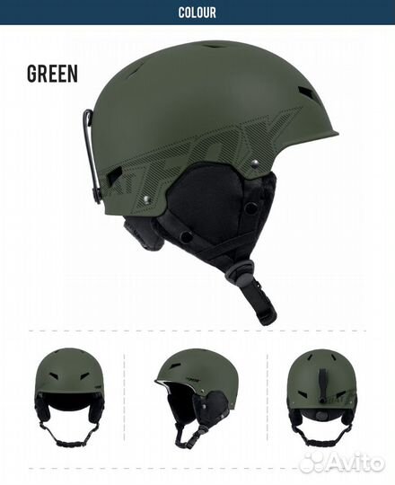 Шлем для лыж и сноуборда batfox HM003-3