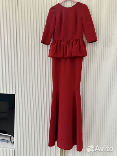 Шикарное красное Платье в пол KiraKuznetsova