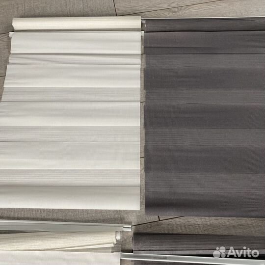 Рулонные шторы день ночь