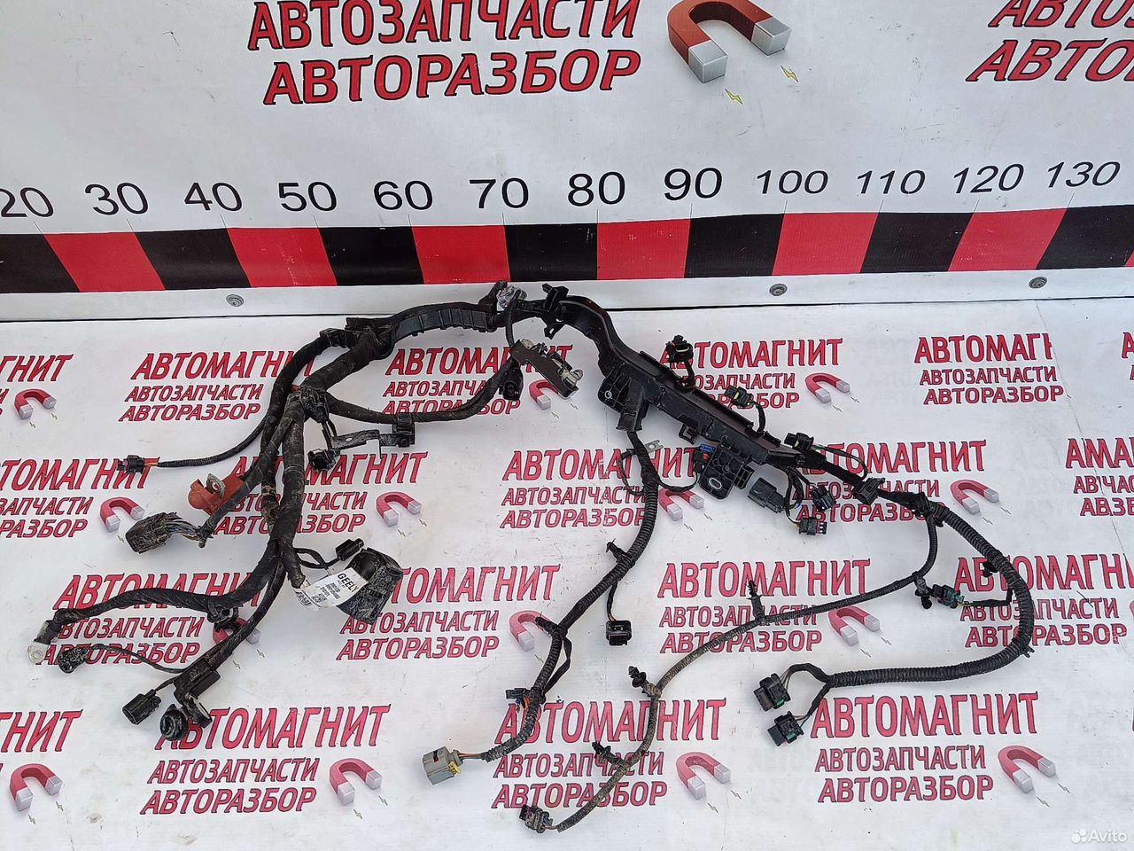 Проводка двигателя Джили Кулрей