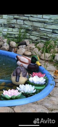 Садовая фигура аист