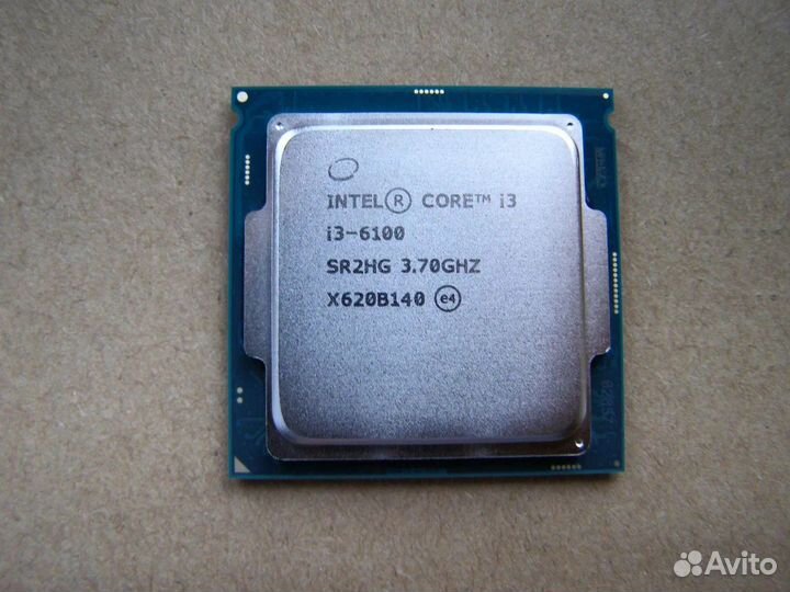 Процессор intel core i3 6100