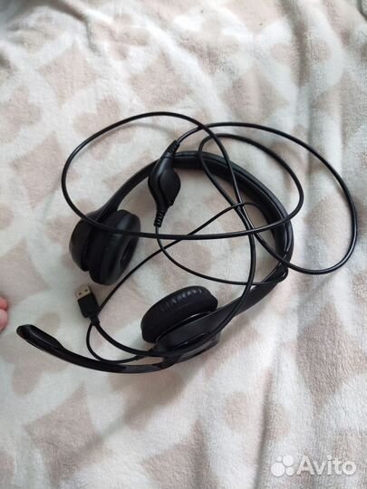 Наушники Logitech H390 для работы оператором