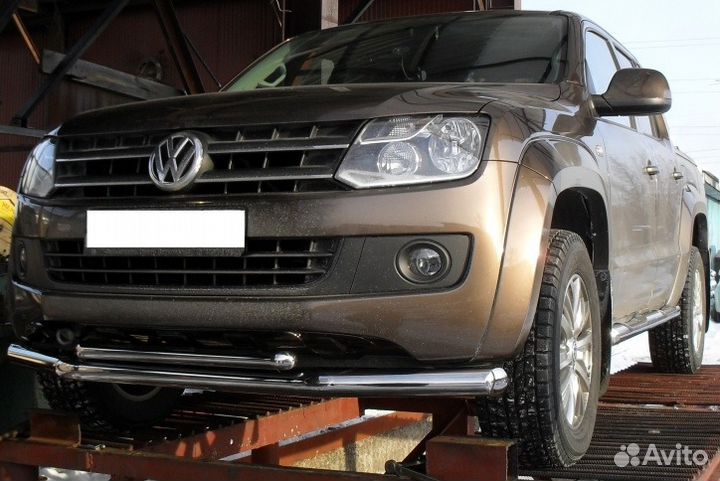 Обвес. Полированная нержавеющ. сталь Фольц. Амарок