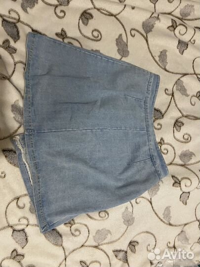 Юбка джинсовая