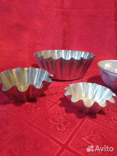 Формочки для выпечки кексов СССР