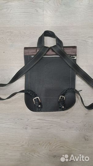 Рюкзак из натуральной кожи ручной работы