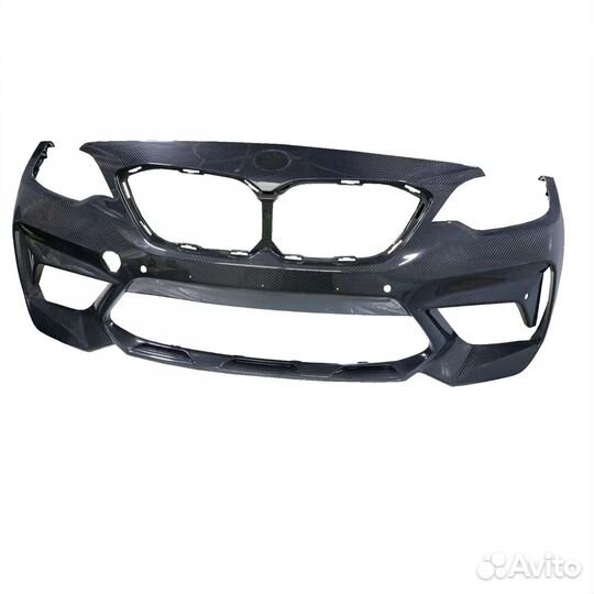 Карбоновый бампер bmw m2 f87