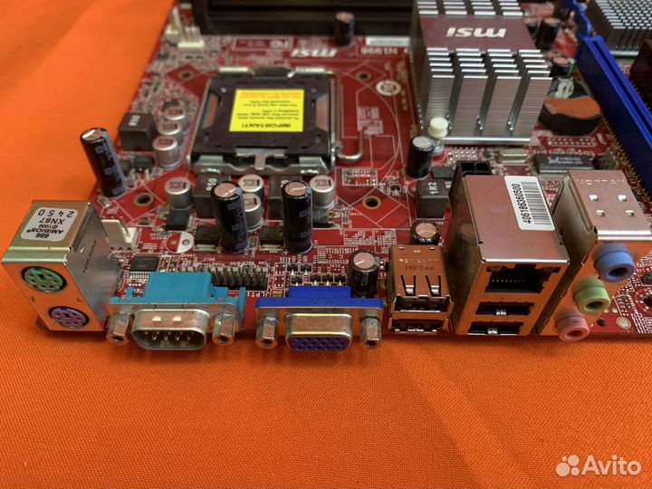 Материнская плата Msi g31 Tm-P31 / Lga775