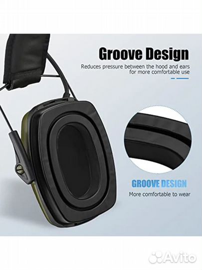 Гелевые амбушюры, накладки для наушников Impact