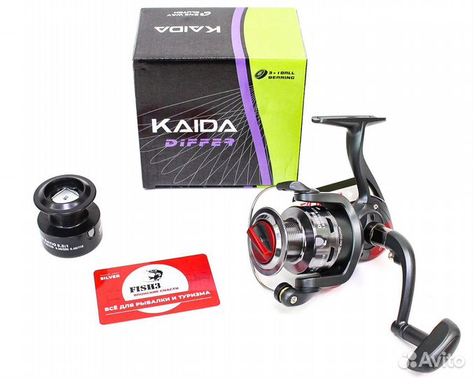 Катушка безынерционная Kaida DF 5000 (3+1)