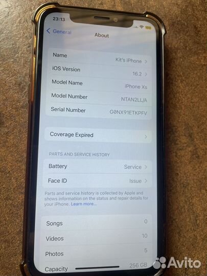 iPhone Xs, 256 ГБ