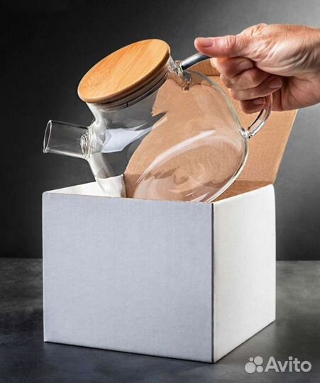 Чайник заварочный стеклянный