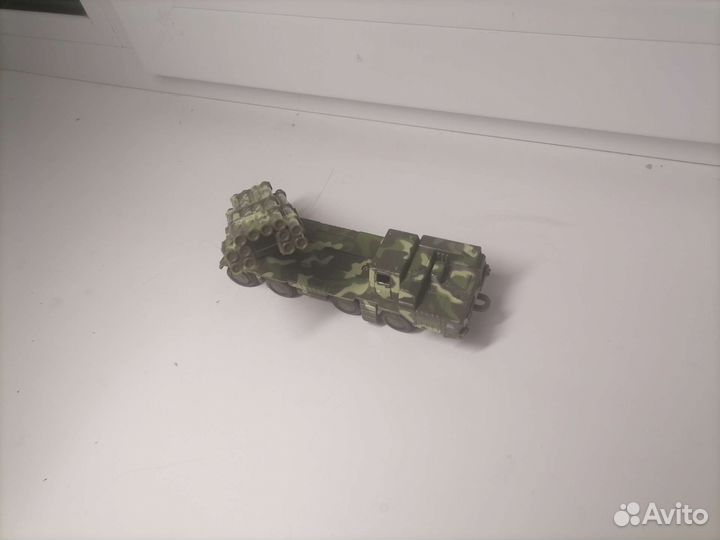 Модель/игрушка рсзо смерч 1:43