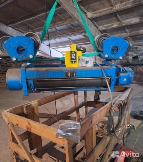 Болгарский тельфер-таль г/п2т.50м.мотор от 3т.таль. кран-балка новый