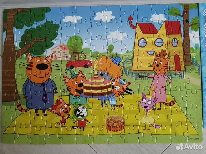 Пазлы разные детские