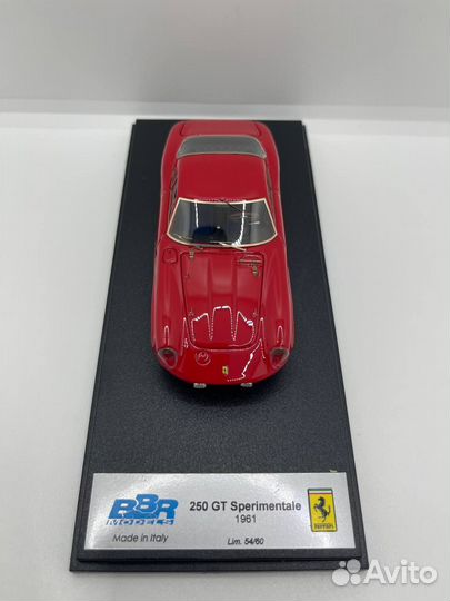 Ferrari 250 GT sperimentale 1961 limited BBR