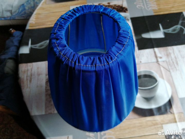 Лампа настольная Гжель