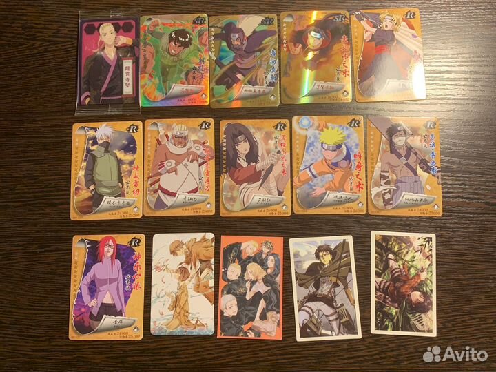 Аниме карточки