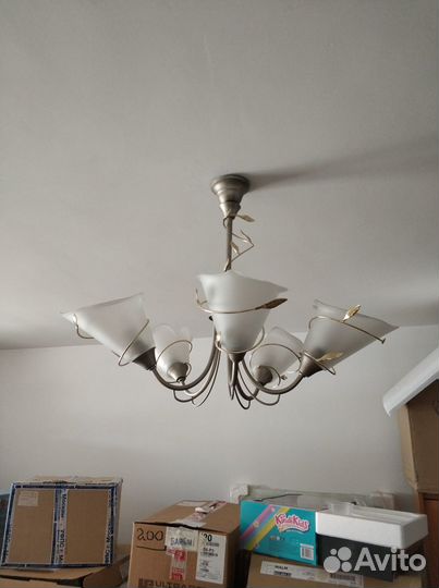 Люстра б/у Италия