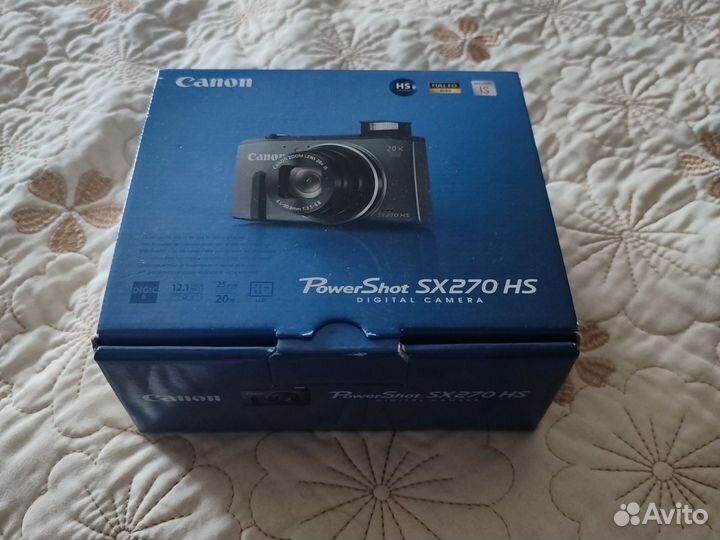 Фотоаппарат canon PowerShot sx270 hs новый