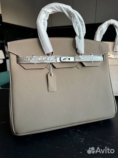 Сумка женская Hermes birkin 35 натуральная кожа