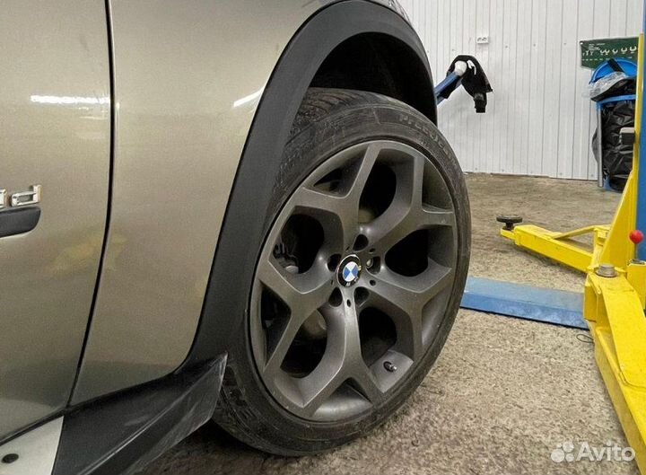 Расширители арок на BMW X5 E70 M-style Bmw Х5 Е70