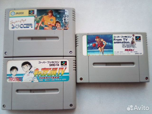 Nintendo Super Famicom Картриджи Лот: Спорт