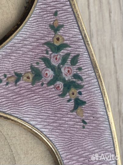 Серебряная рамка для трёх фотографий. Фаберже