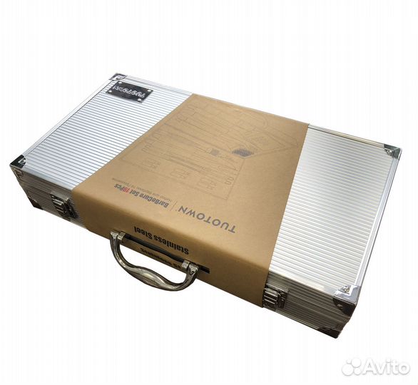 Набор инструментов для барбекю tuotown 19 предмет