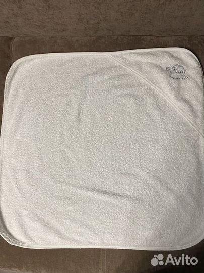 Комплект для купания: халат, полотенце до 2 лет