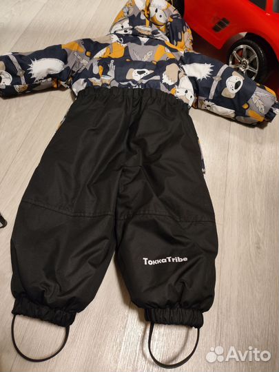 Зимний комбинезон для мальчика 86