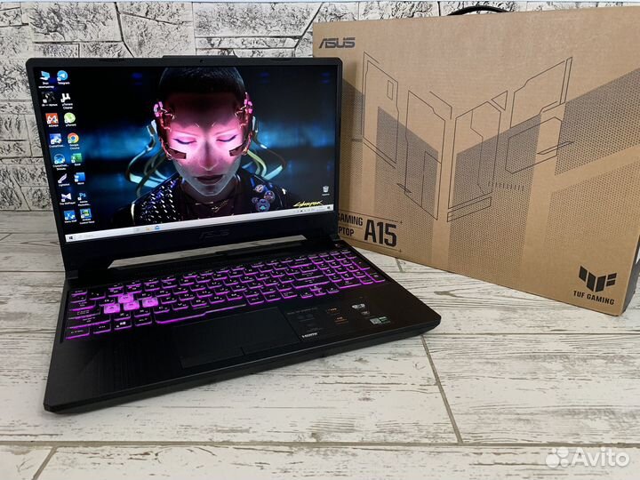 Игровой ноутбук Asus TUF Ryzen 5/16GB/GTX 1650 4GB