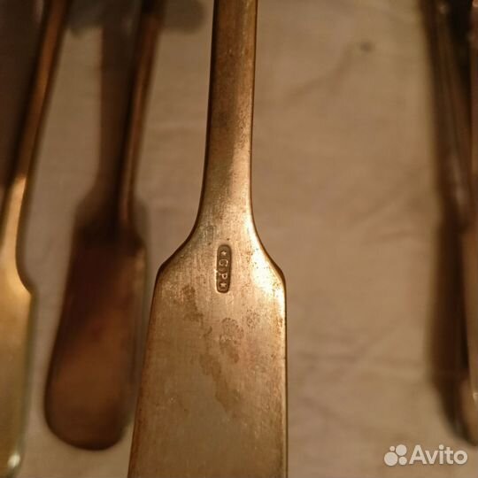 Старинные столовые приборы