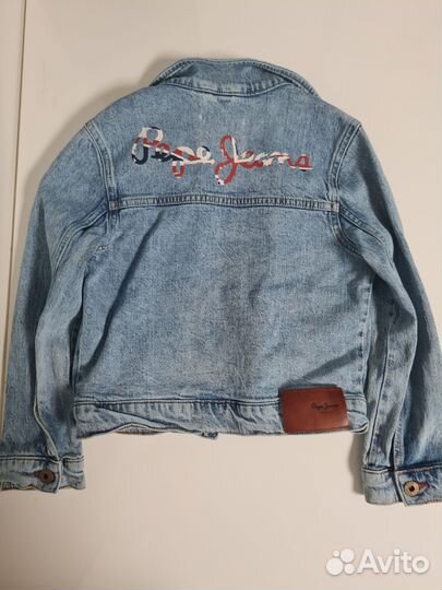 Джинсовая куртка pepe jeans размер 128