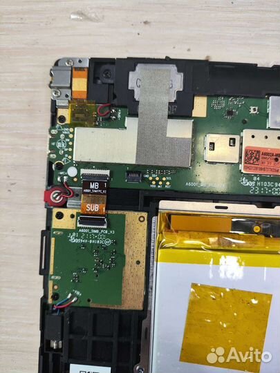 Lenovo tb-x304l плата и аккумулятор