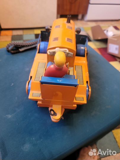 Игрушка трактор СССР