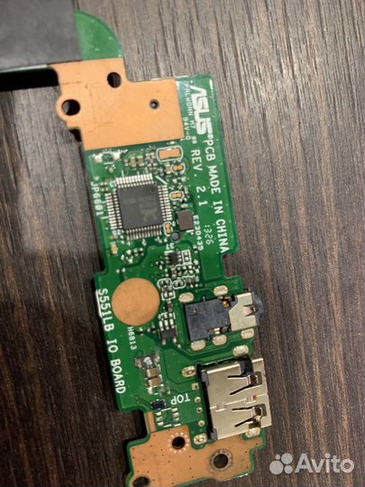 Плата audio /Card Reader/ USB для ноутбука a551