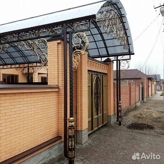 Навесы с установкой