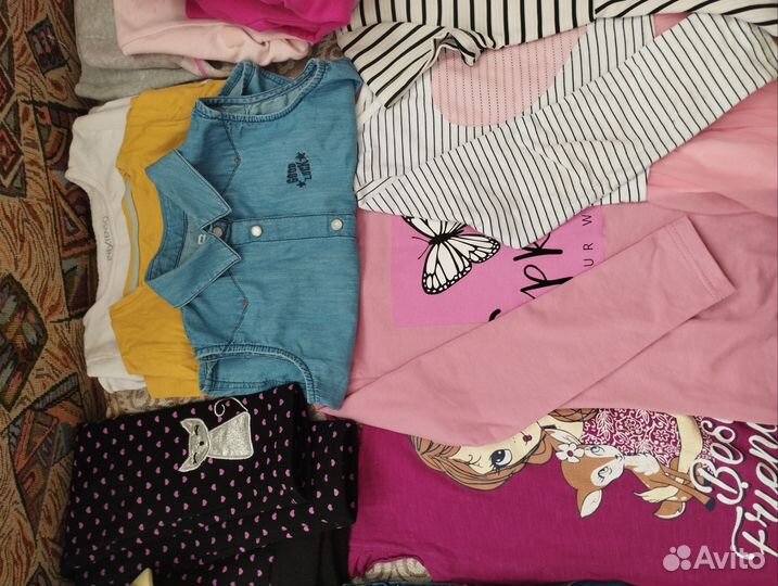 Одежда пакетом для девочки 110 116