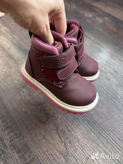 Ботинки на девочку 21 размер