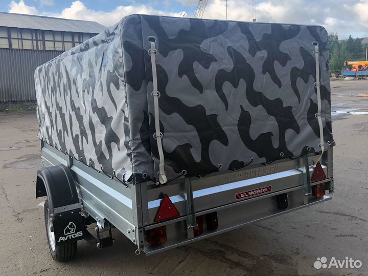 Прицеп 3,0х1,5х1.0 c подрамником на рессоре Газель