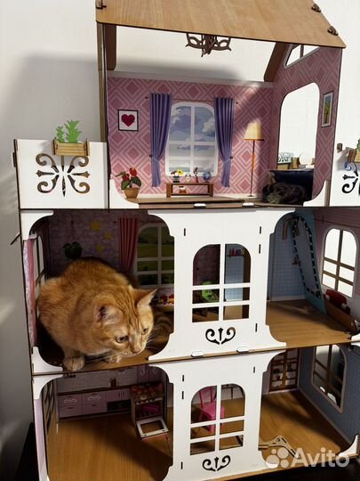 Домик для кукол барби