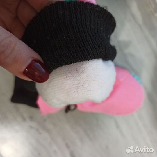 Варежки зимние детские 1 год