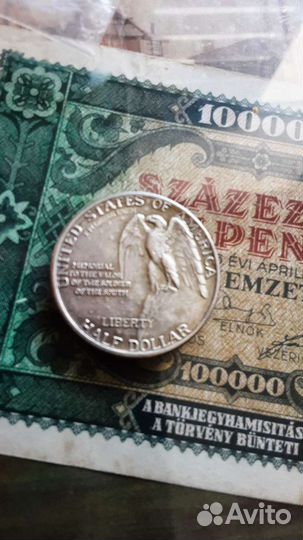 Монета Half Dollar1925 г