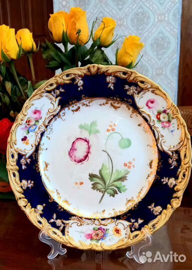Фарфор.Тарелка