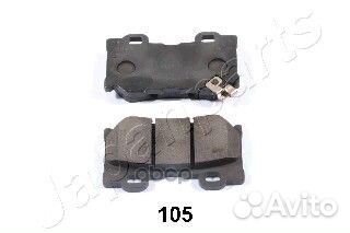 Колодки торм.дисковые PP105AF Japanparts