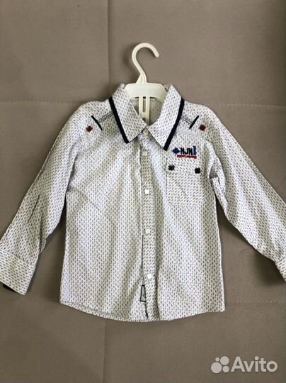 Рубашка на мальчика 104