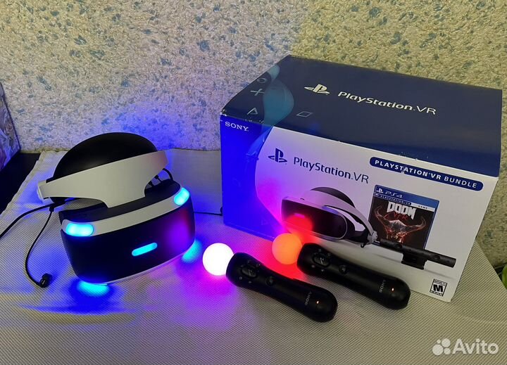 Sony playstation VR 2 +move v2+camera v2
