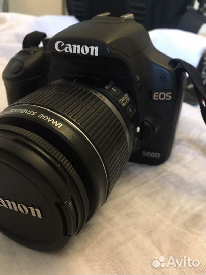 Зеркальный фотоаппарат canon 500d